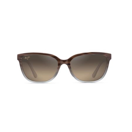 Maui Jim Honi Sunglasses Women's Sandstone with Blue Frame HCL Bronze Lens Polarized