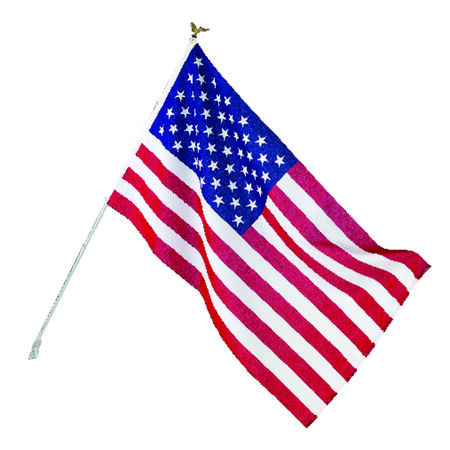 Valley Forge American Flag Kit 36 in. H X 60 in. W