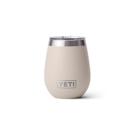 YETI Rambler 10 oz Cape Taupe BPA Free Wine Tumbler with Lid