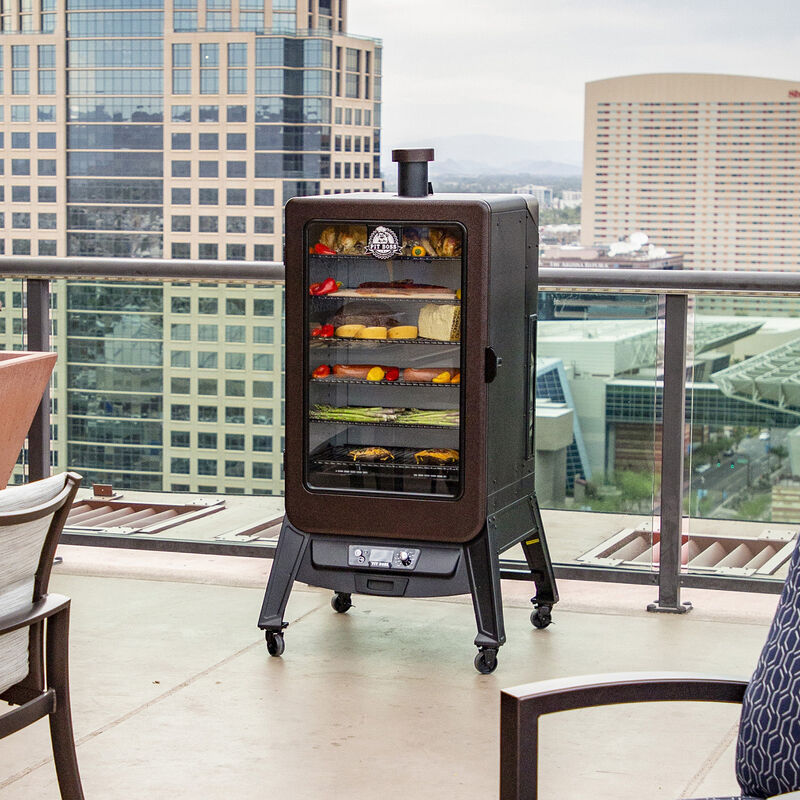 Pit Boss Seven Series PBV7P1 26.3 in. W Vertical Wood Pellet Smoker