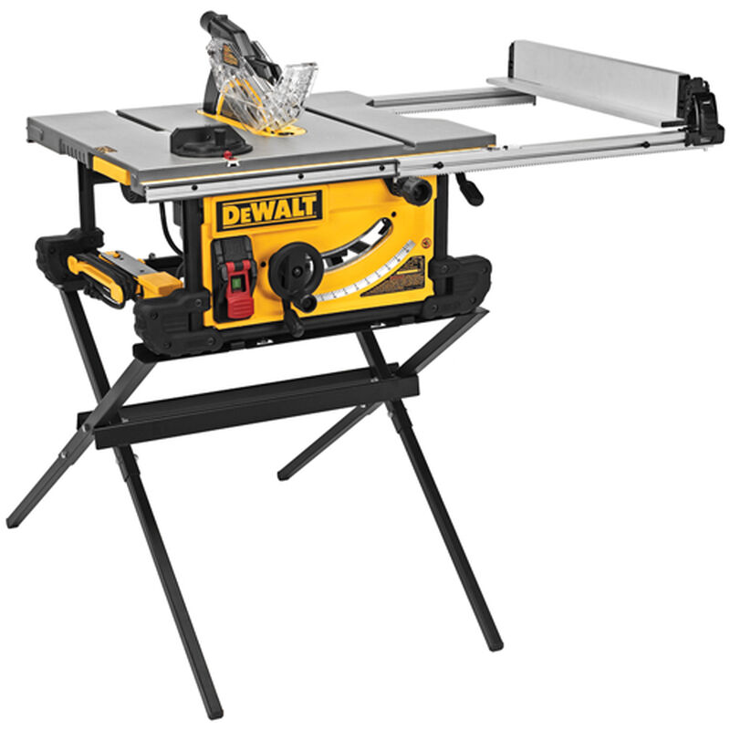 10 Job Site Table Saw With Scissor Stand Stine Home Yard