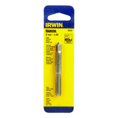 Irwin Hanson High Carbon Steel Metric Plug Tap 1 pc