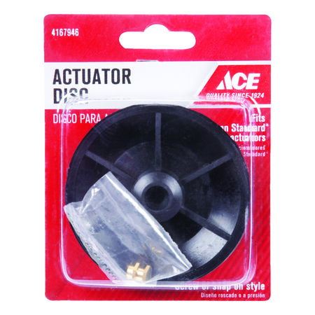 Ace Actuator Disc for Toilet Flush Valve Black Brass For American Standard