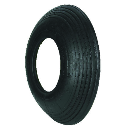 Arnold 6 in. D X 6 in. D 500 lb. cap. Wheelbarrow Tire Rubber 1 pk