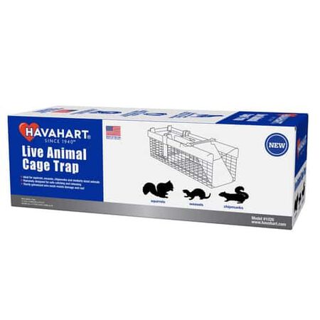 Havahart Small Live Catch Cage Trap For Chipmunks, Squirrels, Weasels