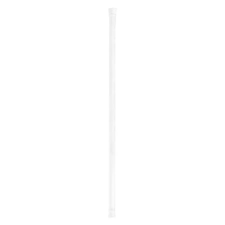 Zenna Home Shower Tension Rod 60 in. L White