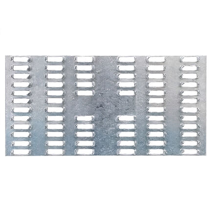 Simpson Strong-Tie 6 in. H Galvanized Mending Plate Galvanized Steel