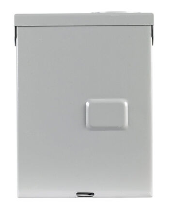 GE PowerMark Gold 70 amps 2 space 4 circuits 240 volts Surface Main Lug Circuit Breaker Panel