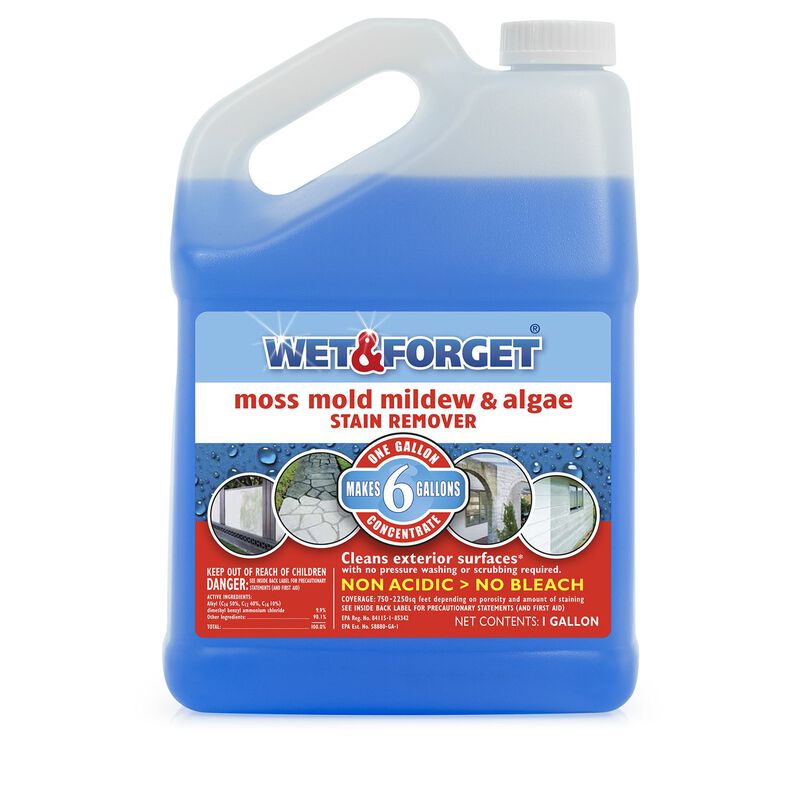 Wet Forget Mold And Mildew Stain Remover 1 Gal Stine Home