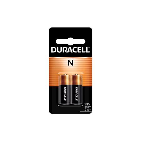 Duracell Alkaline N 1.5 V 0.8 mAh Medical Battery 2 pk