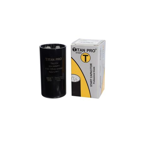 Titan Pro 324-388 MFD 125 V Round Start Capacitor