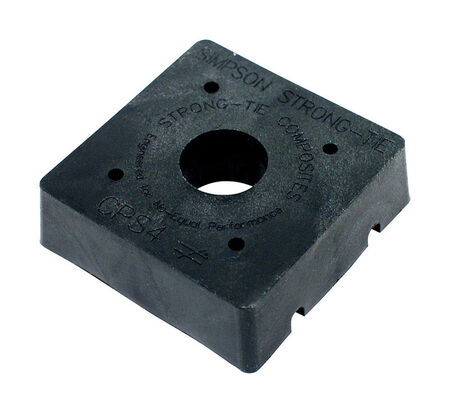Simpson Strong-Tie Plastic Composite Base 1 in. H x 3-1/4 in. W