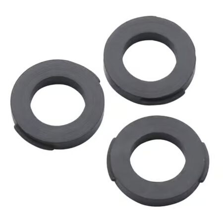 Oakbrook Collection Black Rubber Shower Washers