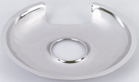 Stanco Chrome-Plated Steel Range Reflector Pan 8 in.