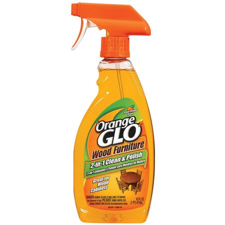 Orange Glo Orange Scent Wood Cleaner and Polish 16 oz Liquid