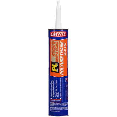 Loctite PL S40 White Polyurethane Door/Siding/ Window Sealant 10 oz