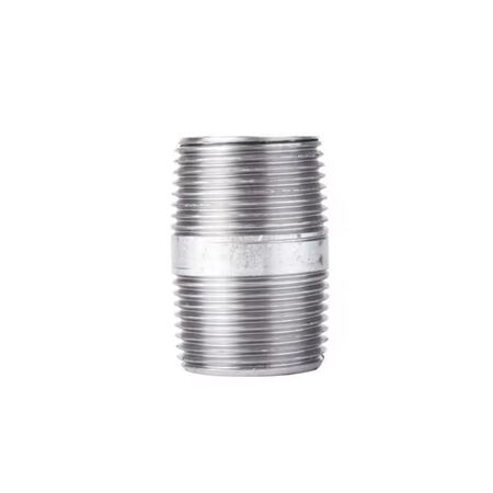 STZ Industries 3/8 in. MIP each x 3/8 in. D MIP Galvanized Steel 1-1/2 in. L Nipple