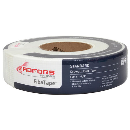 Saint-Gobain ADFORS FibaTape 500 ft. L X 1-7/8 in. W Fiberglass Mesh White Self Adhesive Drywall Joi