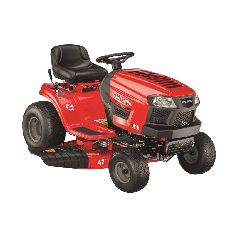 Craftsman 42 in. W 439 cc Mulching Capability Lawn Tractor Stine Home