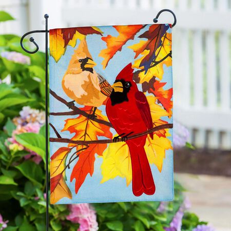 Evergreen Scroll Garden Flag Stand