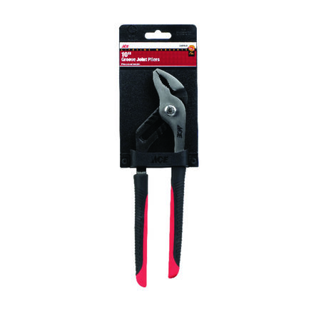 Ace 10 in. L Tongue and Groove Pliers