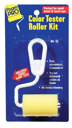 Foam Pro 2 in. W Mini Color Tester Roller Kit