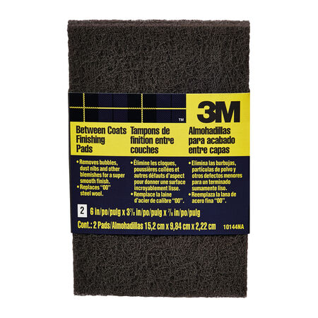 3M 6 in. L x 3-7/8 in. W x 1 in. Fine Sanding Sponge