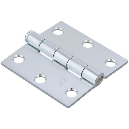 Ace 2-1/2 in. L Zinc-Plated Broad Hinge 2 pk