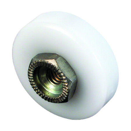 Prime-Line 7/8 in. D X 0.25 in. L Nylon Shower Door Roller 2 pk