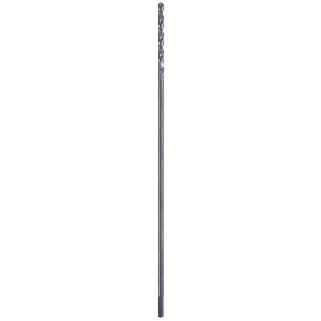 Milwaukee 1/4 in. X 12 in. L Aircraft Length Drill Bit 3-Flat Shank 1 pc