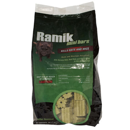 Ramik Fish-Flavored Bait Blocks For Mice and Rats 4 lb 64 pk