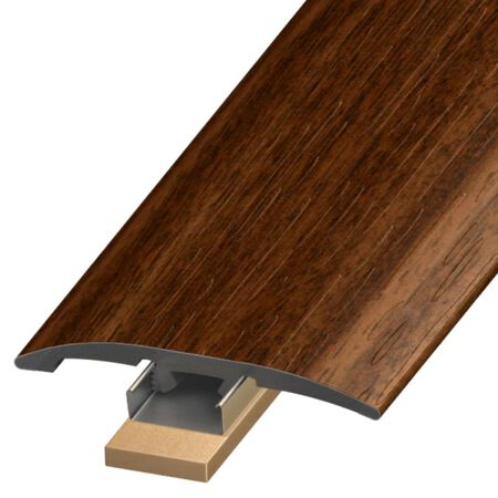 Versatrim Slim Trim 3-in-1 Floor Molding Newport Mahogany
