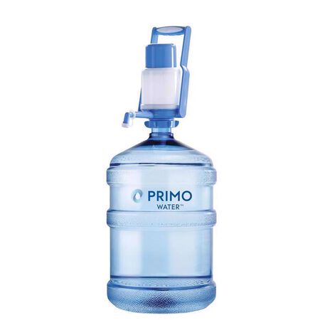 Primo Water Portable/Manual 3 - 5 gal White Water Bottle Pump W/Handle Plastic