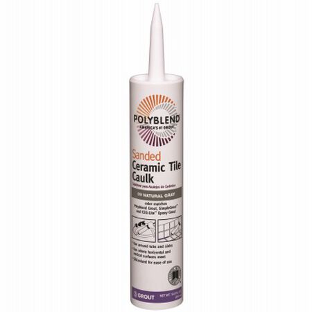 Custom Building Products Polyblend Platinum 10.5 oz. Sanded Ceramic Tile Caulk