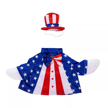 Evergreen Enterprises Giddy the Porch Goose Patriotic Suit Outfit Outdoor Decor