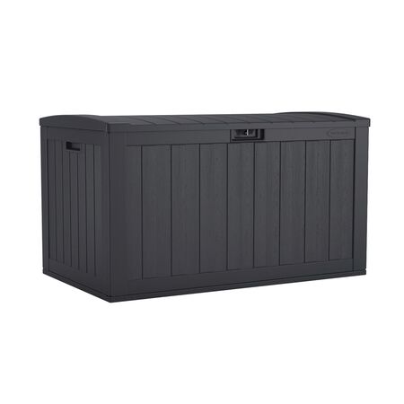 Suncast 55 in. W X 28 in. D Gray Plastic Deck Box 134 gal.