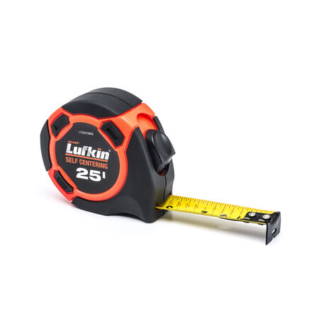 Lufkin 700 Series 25 ft. L X 1 in. W Self Centering Tape Measure 1 pk