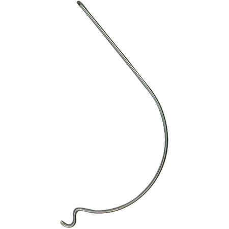 HILLMAN Flush-Mount Galvanized Silver Picture Hanger 10 lb 4 pk