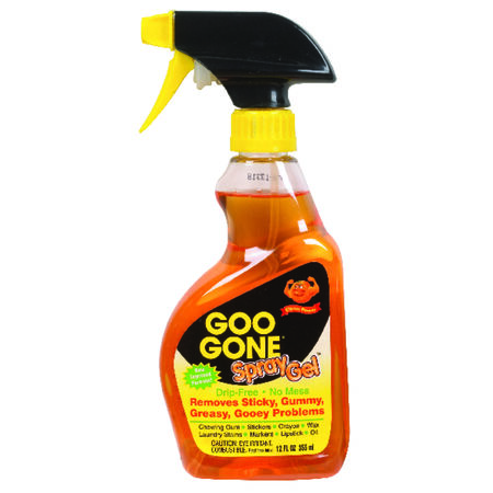 Goo Gone Gel Adhesive and Grease Remover 12 oz