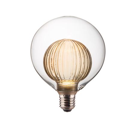 Globe Electric G40 E26 (Medium) LED Bulb Soft White 3 Watt Equivalence 1 pk