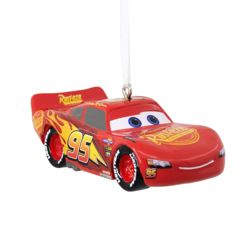 Hallmark Cars 3 Lightning Mcqueen Christmas Ornament Multicolored