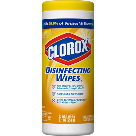Clorox Lemon Scent Disinfecting Wipes 35 ct 1 pk