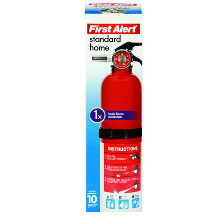 First Alert 2-1/2 lb Fire Extinguisher For Household OSHA/US Coast Guard Agency Approval