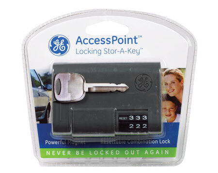 GE AccessPoint Black Plastic/Steel Key Storage
