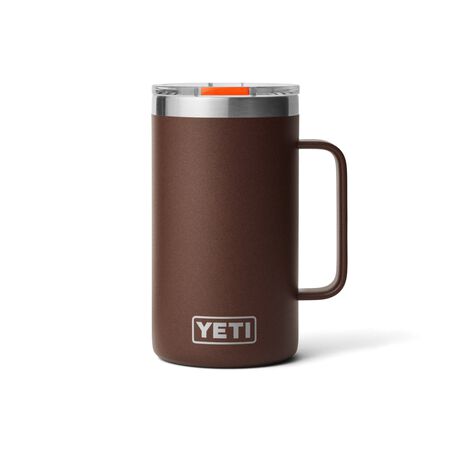 Yeti Rambler 24 oz. Stackable Mug with Magslider Lid Wetlands Brown