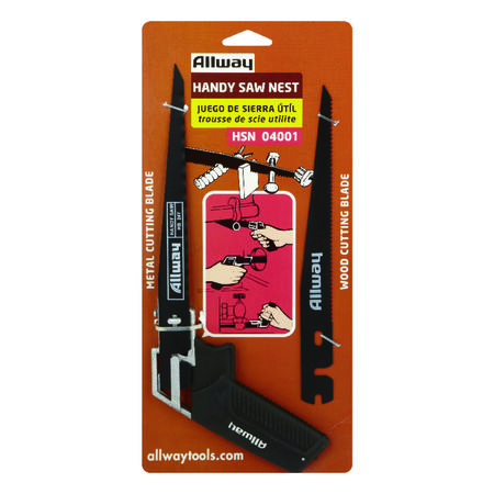 Allway 7.5 in. High Speed Steel Hand Saw 24 TPI 1 pack pc
