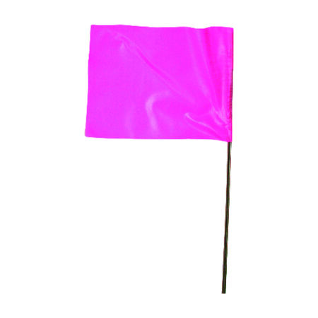 C.H. Hanson 21 in. Pink Marking Flags Polyvinyl 100 pk