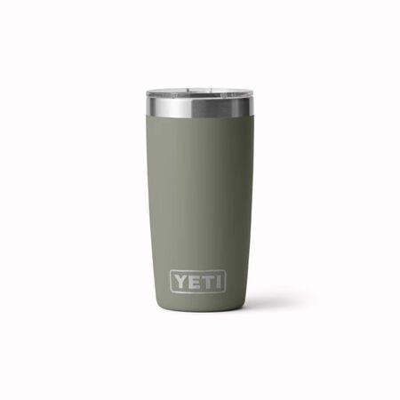 YETI Rambler 10 oz. Pampa Green BPA Free Ceramic Lined Stackable Mug with MagSlider Lid