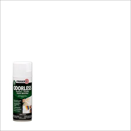Zinsser Bulls Eye Odorless White Flat Primer 13 oz