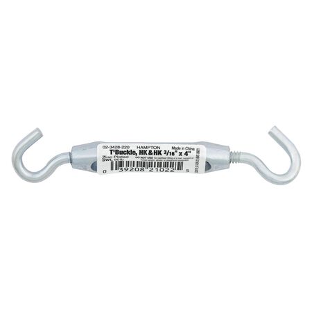 Hampton Zinc-Plated Aluminum/Steel Turnbuckle 70 lb